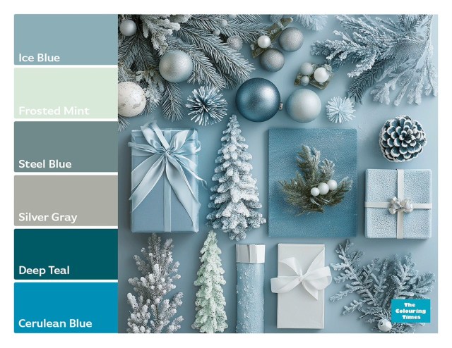 Cerulean Blue Color Palette